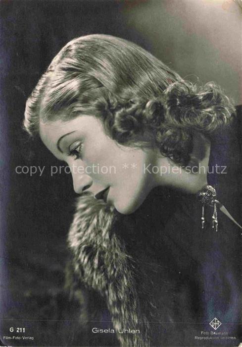 Foto Ufa-Baumann Nr. G 211 Gisela Uhlen