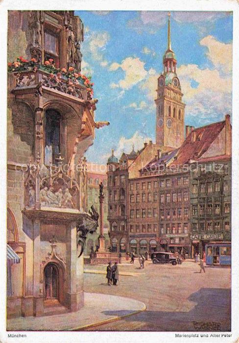 WAGNER Richard Kuenstlerkarte Muenchen