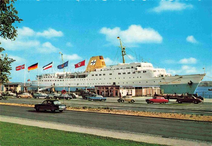Faehre Ferry Bac Traghetto-- Kiel Kronprinz Harald