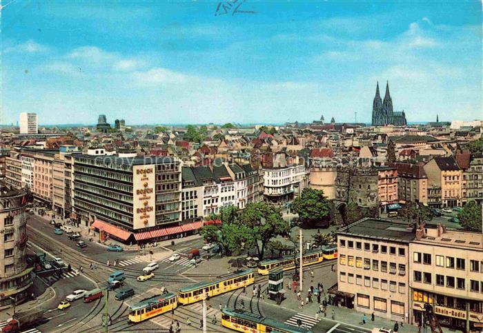 STRAssENBAHN Tramway-- Koeln Rudolfplatz City