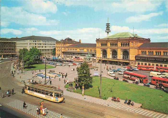 STRAssENBAHN Tramway-- Hannover Ernst August Platz