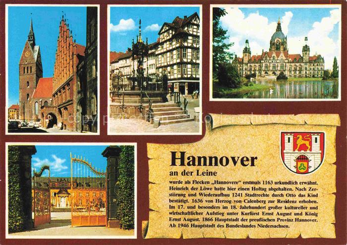 Chronik-AK Hannover an der Leine