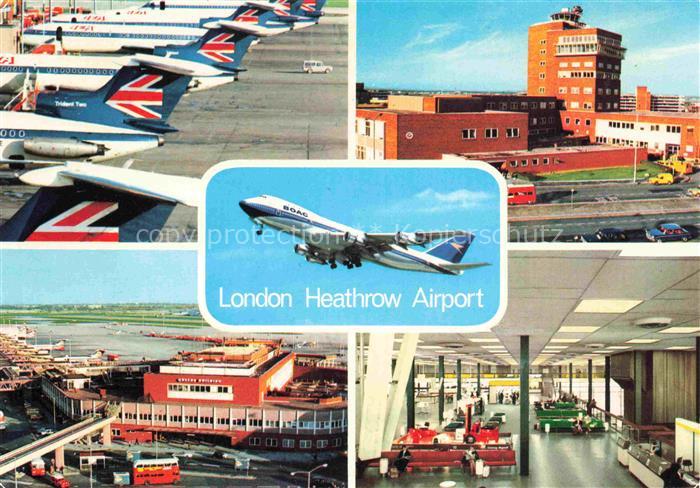 Flughafen Airport Aeroporto London Heathrow