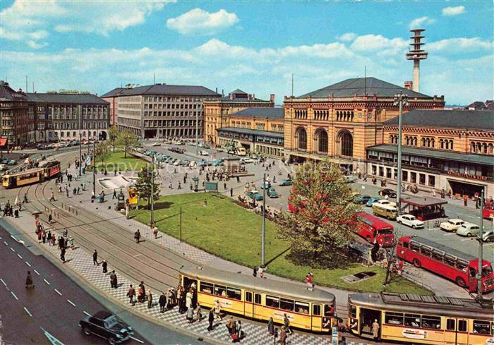 STRAssENBAHN Tramway-- Hannover Ernst August Platz