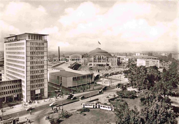 STRAssENBAHN Tramway-- Frankfurt am Main Messegelaende
