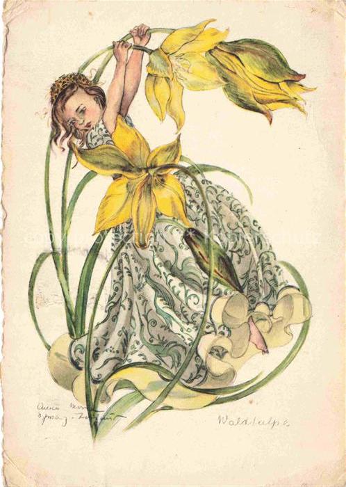 Tulpe Tulipe Tulipan Tulipano Pflanzen Waldtulpe Frau Tanz
