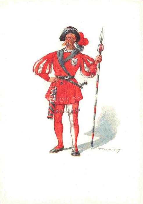 BOSCOVITS Fritz (1871-1965) Kuenstlerkarte Schweiz Schweiz Standeslaeufer von Gi