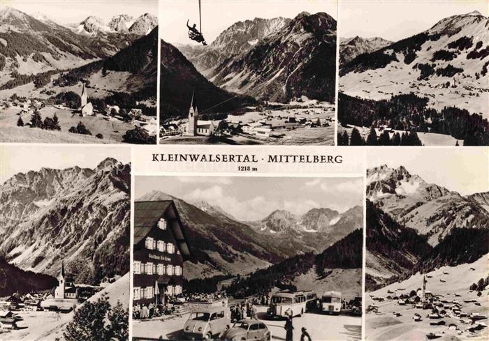 Postauto Postbus Omnibus Sessellift Kleinwassertal Mittelberg