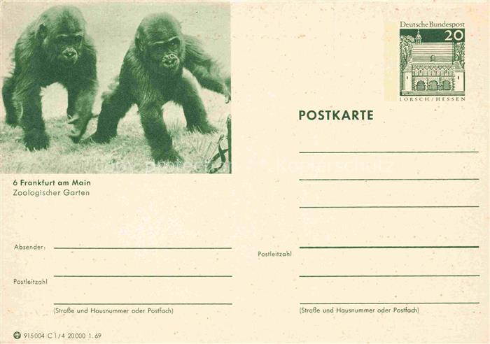 Zoo Gardin Zoologique-- Frankfurt am Main Affen