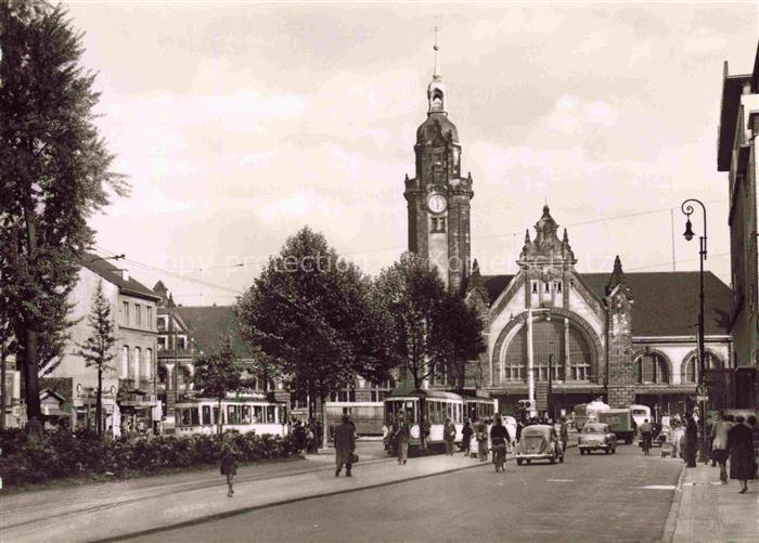 STRAssENBAHN Tramway-- Krefeld Hauptbahnhof