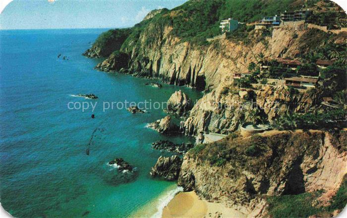 Acapulco Guerrero Mexico View of la Quebrada