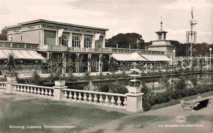 GoeTEBORG Sweden Liseborg Huvudrestaurangen