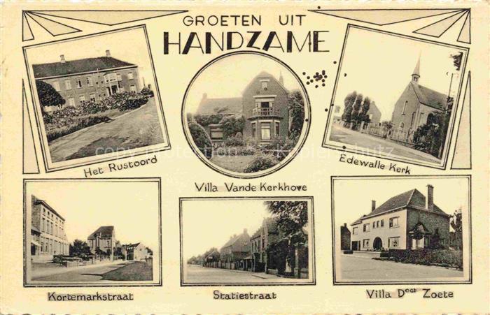 Handzame Handzaeme West-Vlaanderen Belgie Het Rustoord Villa Vande Kerkhove Edew