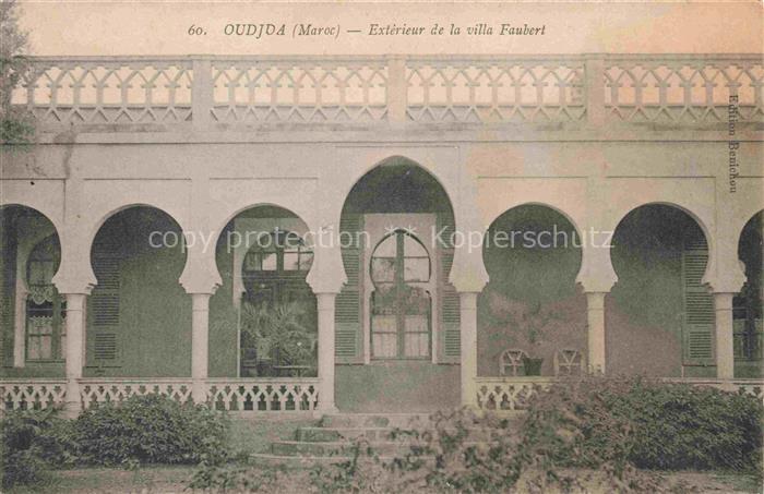 Oudja Oujda Maroc Exterieur de la villa Faubert