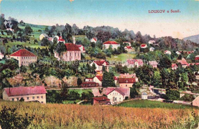 Loukov u Semil Semily CZ Panorama