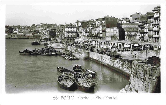 PORTO  Portugal Ribeira e Vista parcial