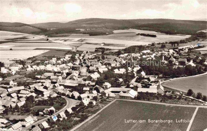Lutter am Barenberge Goslar Niedersachsen Fliegeraufnahme