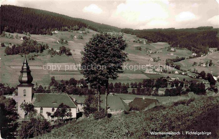 Warmensteinach Fichtelgebirge Bayern Panorama