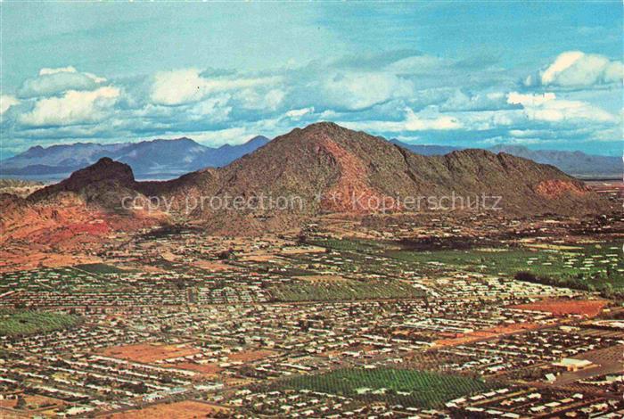 PHOENIX Arizona USA Camelback Mountain Fliegeraufnahme