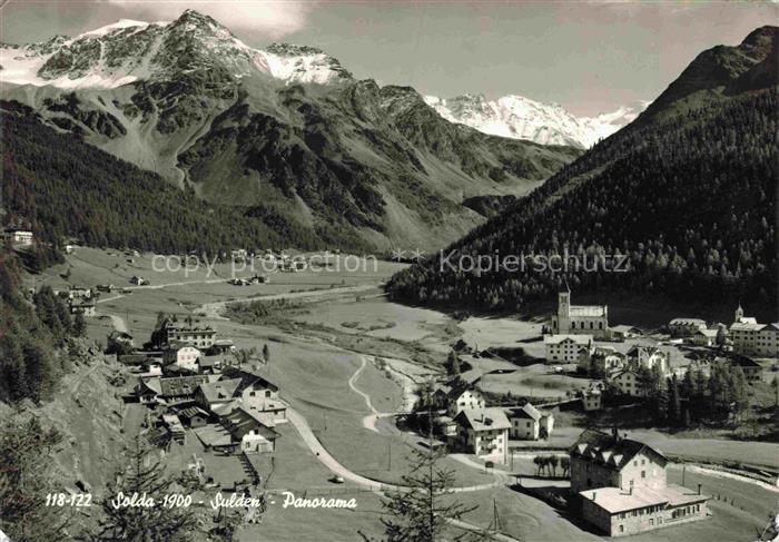 Sulden Solda Trentino-Alto-Adige IT Fliegeraufnahme