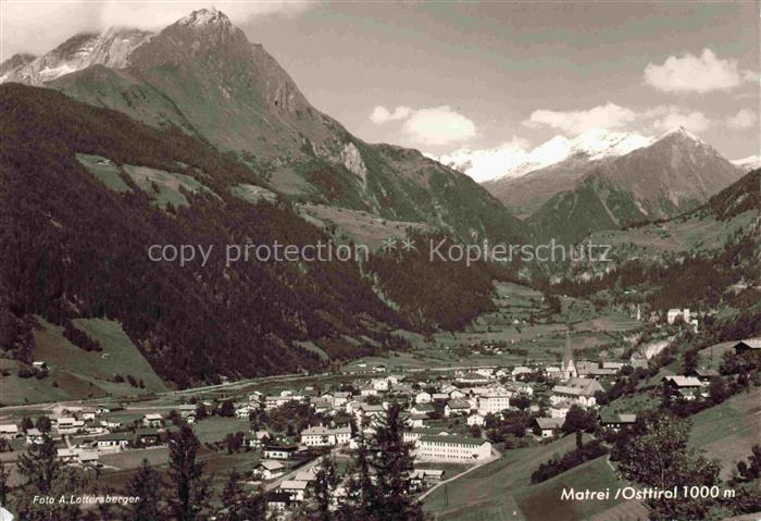 Matrei Osttirol AT Fliegeraufnahme