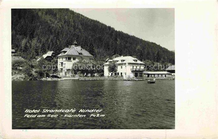 Feld am See Villach Kaernten AT Hotel Strandcafe Nindler