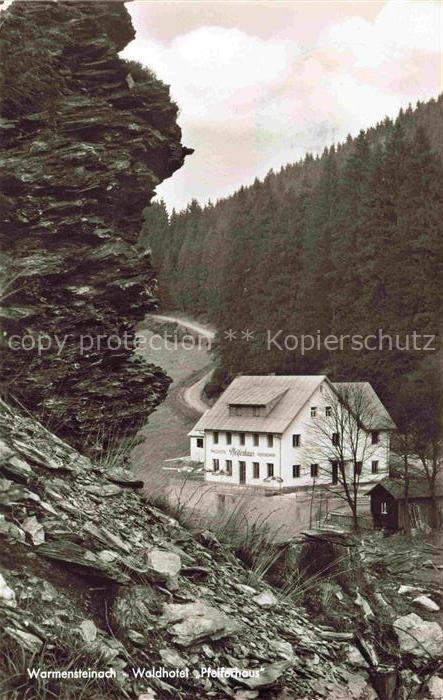 Warmensteinach Fichtelgebirge Bayern Waldhotel Pfeiferhaus