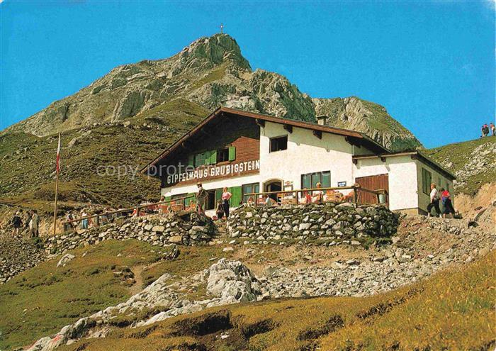Grubigsteingipfel Lermoos Tirol AT Gipfelhaus Grubigstein