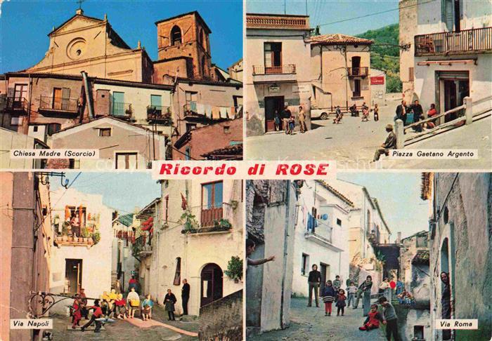 Ricordo Chiesa Madre Piazza Gaetano Argento Via Napoli Via Rome