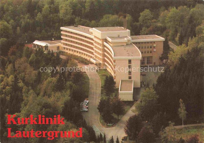 Schwabthal Schwabtal Bad Staffelstein Bayern Kurklinik Lautergrund Fliegeraufnah