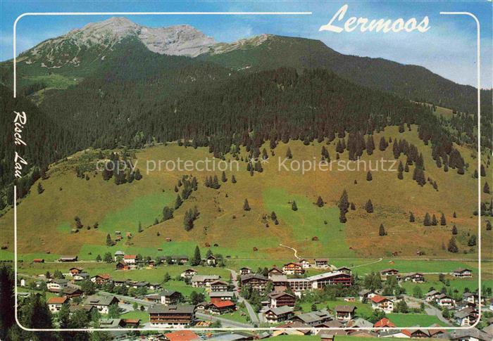 Lermoos Tirol AT Fliegeraufnahme