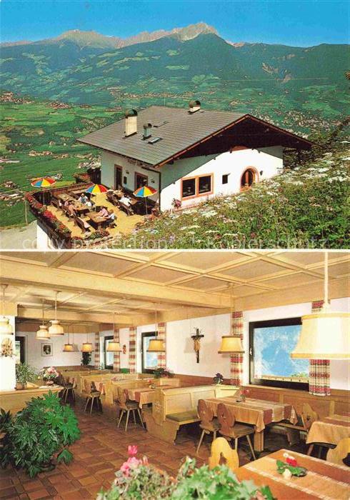 Marling Marlengo Merano Bolzano IT Gasthof Senn am Egg Gastraum