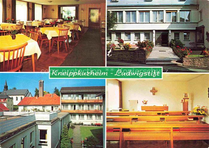 Gersfeld Rhoen Kneippkurheim Ludwigsstift Gastraum Hauskapelle