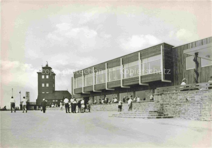 Oberwiesenthal Erzgebirge Sachsen HO Gaststaette Fichtelberghaus Cafe Restaurant
