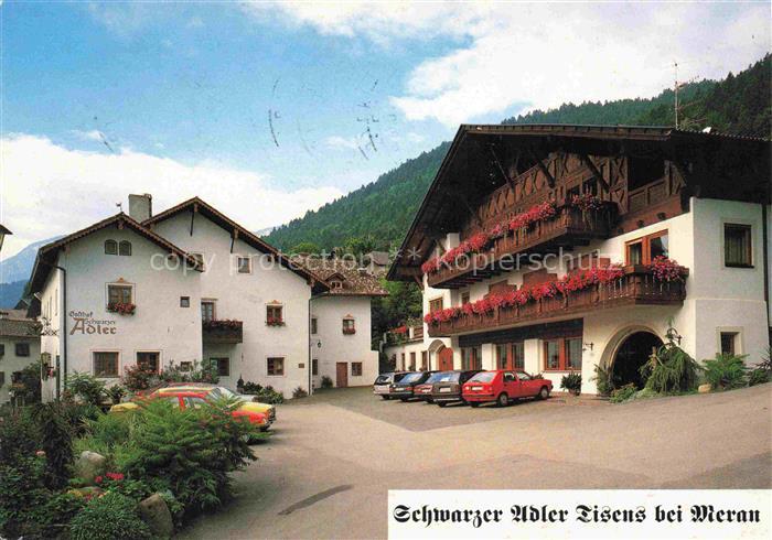 Tisens Tesimo Kastelruth Castelrotto Merano Suedtirol IT Schwarzer Adler Albergo
