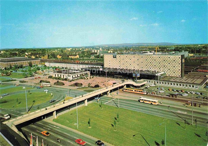 BRAUNSCHWEIG  CITY Hauptbahnhof Berliner Platz Fliegeraufnahme