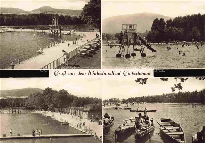 Grossschoenau Goerlitz Sachsen Freibad Teilansichten