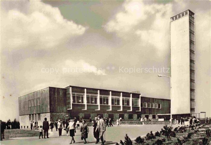 Oberwiesenthal Erzgebirge Sachsen Neues Fichtelberghaus