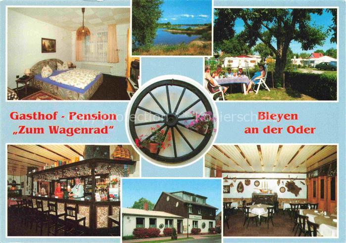 Bleyen-Genschmar Oder Brandenburg Gasthof Pension Zum Wagenrad Gastraeume Bar Pa