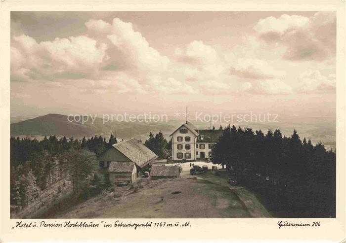 Hochblauen Gasthaus Badenweiler BW Hotel Pension Hochblauen