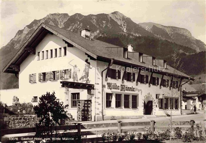 OBERSTDORF Bayern Gasthaus Hotel zum Wilden Maennle