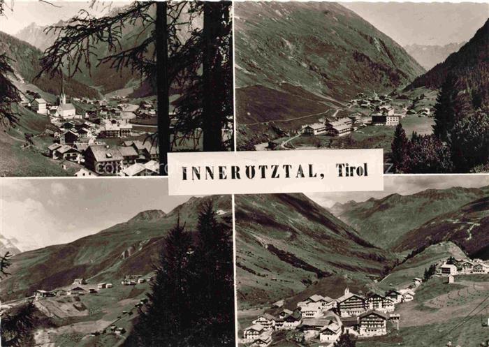 Inneroetztal oetztal Tirol AT Teilansichten