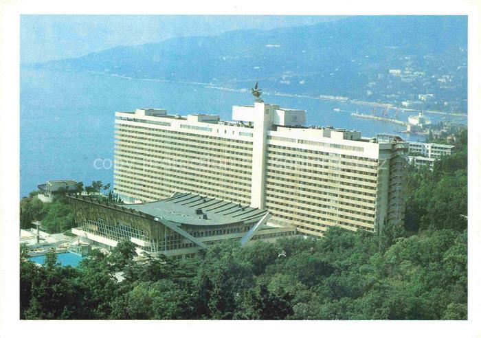 Jalta Yalta Krim Crimea Hotel Rita Fliegeraufnahme