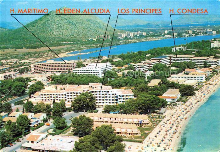 Bahia de Alcudia Mallorca ES Hotels Maritimo Eden Alcudia Los Principes Condesa