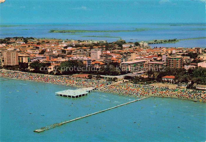 GRADO Gorizia IT Panorama aereo della spiaggia