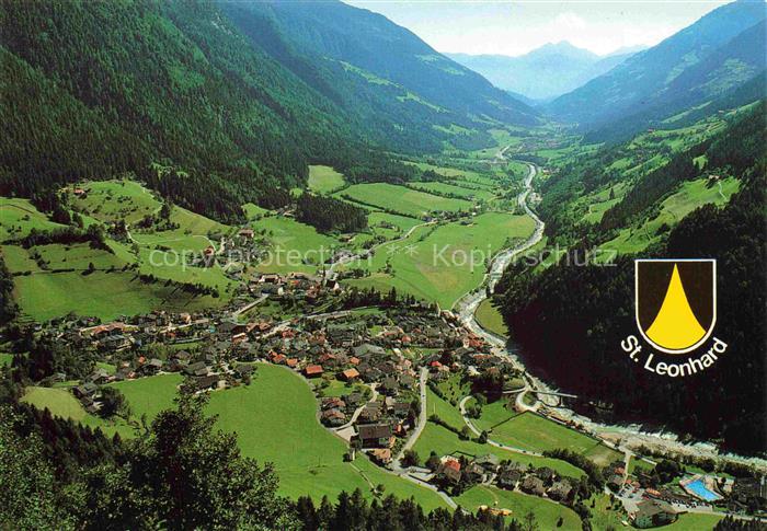 St Leonhard in Passeier San Leonardo in Passiria Bolzano IT Fliegeraufnahme