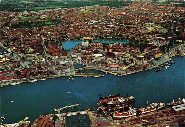 KIEL  CITY Fliegeraufnahme