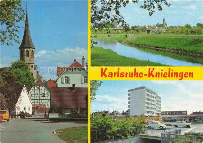 Knielingen Kirche Panorama Hochhaus