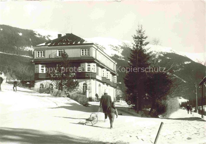 St Peter Riesengebirge Svaty Petr CZ Winterpartie Hotel