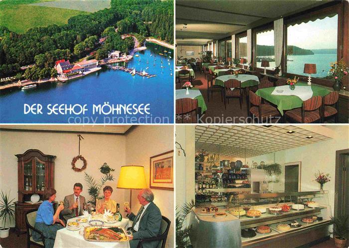 Guenne Moehnesee NRW Seehof Moehnesee Gastraeume Verkaufstheke